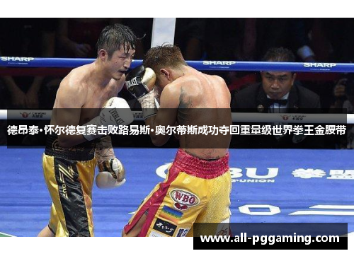 德昂泰·怀尔德复赛击败路易斯·奥尔蒂斯成功夺回重量级世界拳王金腰带